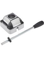 Efalock Clictec Mechanik f&uuml;r Rollhocker silber