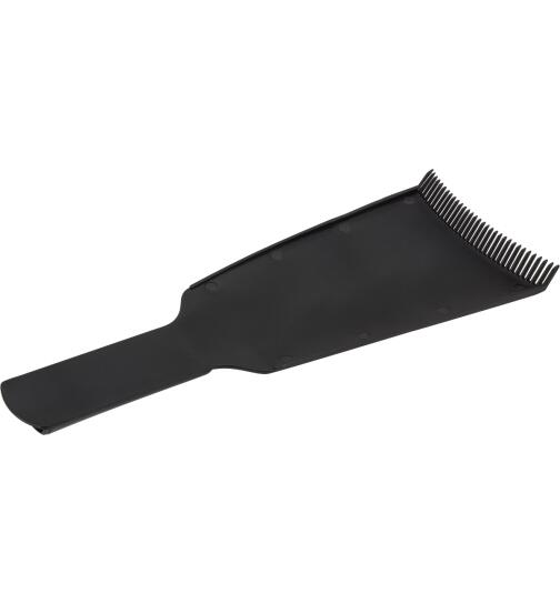 Efalock F&auml;rbebrett mit Z&auml;hnen schwarz