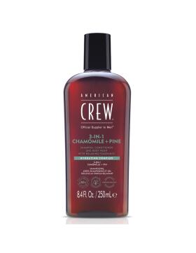 American Crew 3-in-1 Chamomile & Pine Shampoo,...