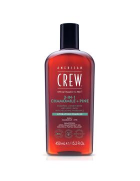 American Crew 3-in-1 Chamomile & Pine Shampoo,...