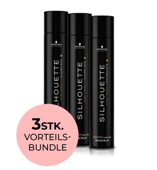 Schwarzkopf Silhouette Super Hold Hairspray 3 x 300 ml