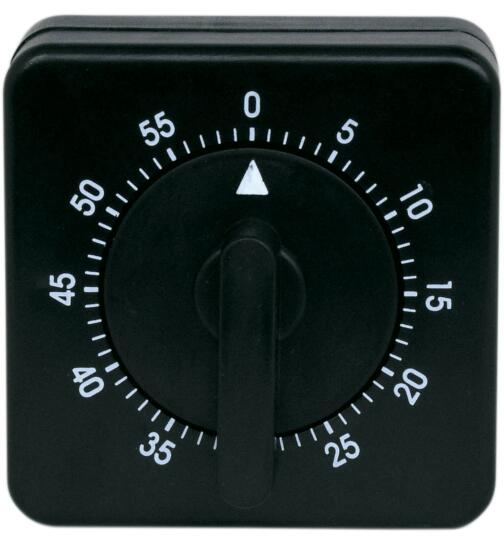 Efalock Kurzzeitwecker schwarz