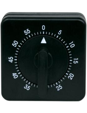 Efalock Kurzzeitwecker schwarz