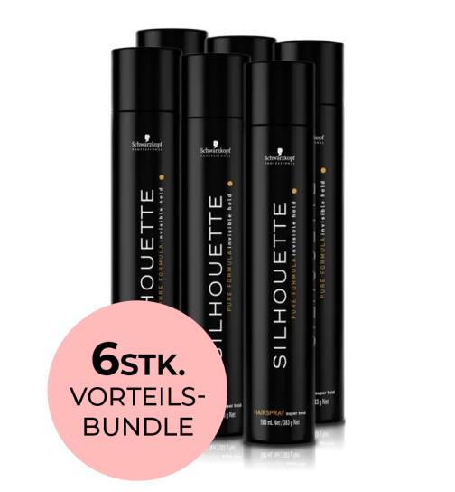 Schwarzkopf Silhouette Super Hold Hairspray 6 x 300 ml