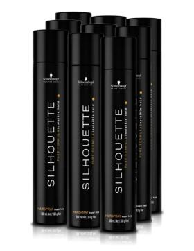 Schwarzkopf Silhouette Super Hold Hairspray 9 x 300 ml