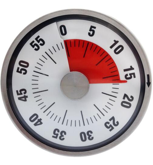 Efalock Timer Nautik schwarz-silber
