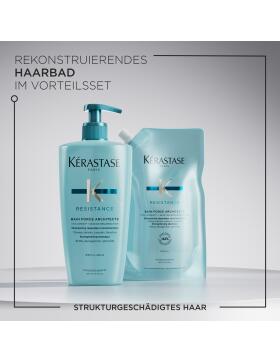 K&eacute;rastase Resistance Bain Architecte Pumpflasche + Nachf&uuml;ll Shampoo 2 x 500 ml