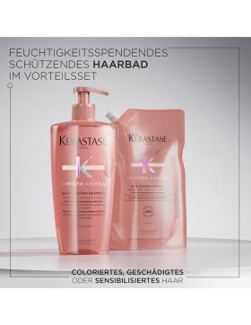 K&eacute;rastase Chroma Absolu Bain Chroma Respect Pumpflasche + Nachf&uuml;ll Shampoo 2 x 500 ml