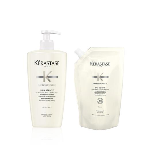 K&eacute;rastase Densifique Bain Densite Pumpflasche + Nachf&uuml;ll Shampoo 2 x 500 ml