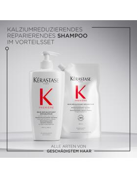 K&eacute;rastase Premi&egrave;re Bain D&eacute;calcifiant R&eacute;parateur Pumpflasche + Nachf&uuml;ll Shampoo 2 x 500 ml