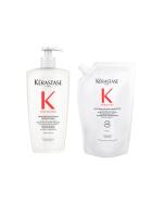 K&eacute;rastase Premi&egrave;re Bain D&eacute;calcifiant R&eacute;parateur Pumpflasche + Nachf&uuml;ll Shampoo 2 x 500 ml