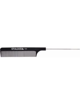 Efalock Nylon Nadelstielkamm 8.0 schwarz