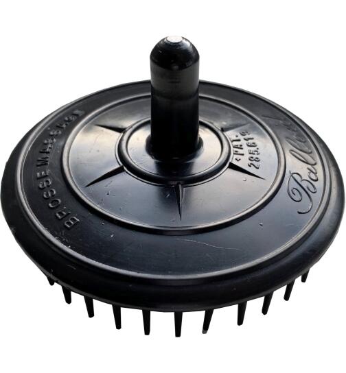 Efalock Kopfmassageb&uuml;rste schwarz