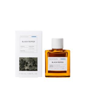 Korres Black Pepper Eau de Toilette f&uuml;r Ihn 50 ml