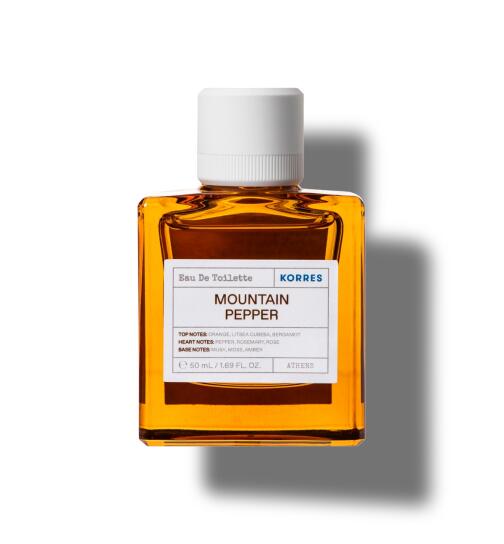 Korres Mountain Pepper Eau de Toilette f&uuml;r Ihn  50 ml