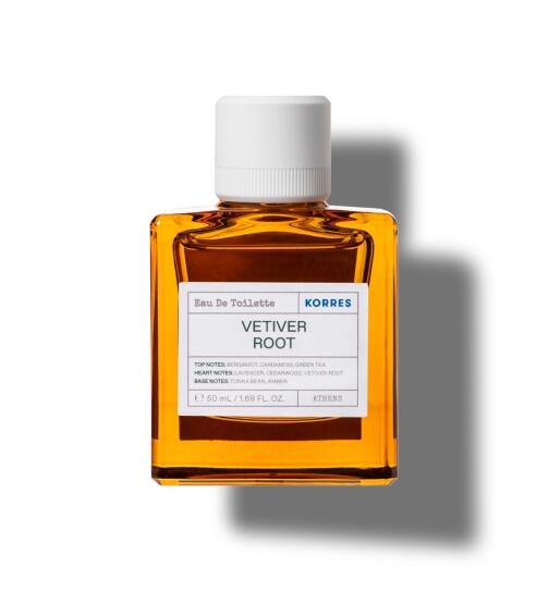 Korres Vetiver Root Eau de Toilette f&uuml;r Ihn 50 ml