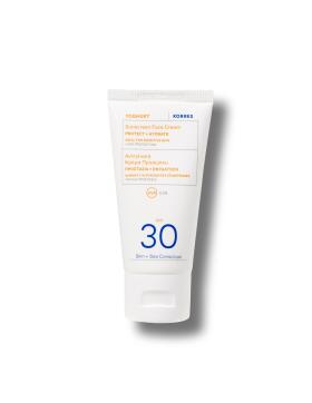 Korres Yoghurt Sonnencreme f&uuml;r das Gesicht SPF30 -...