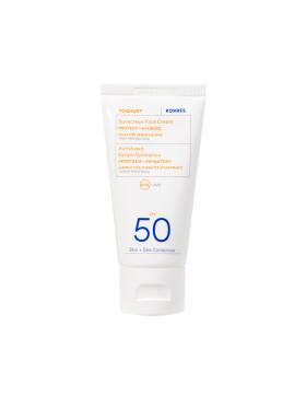 Korres Yoghurt Sonnencreme f&uuml;r das Gesicht SPF50 -...