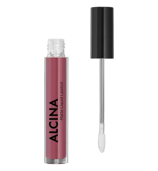 Alcina Matte Liquid Lipstick red grape