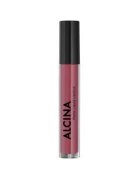 Alcina Matte Liquid Lipstick red grape