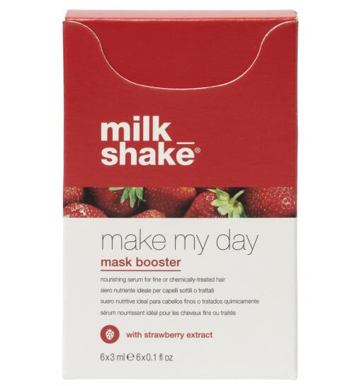 Milk Shake Make My Day Mask Booster Strawberry 6 x 3 ml