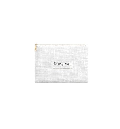 K&eacute;rastase Kosmetiktasche Weihnachten wei&szlig;