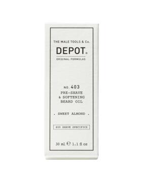 Depot 403 Pre-Shave and Softening Beard Oil Sweet Almond 30 ml