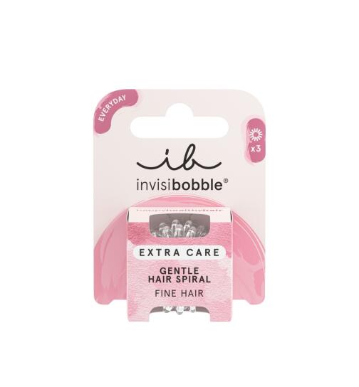 Invisibobble Extra Care Crystal Clear 3 St&uuml;ck
