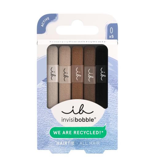 Invisibobble Hair Tie Mocha 5 St&uuml;ck