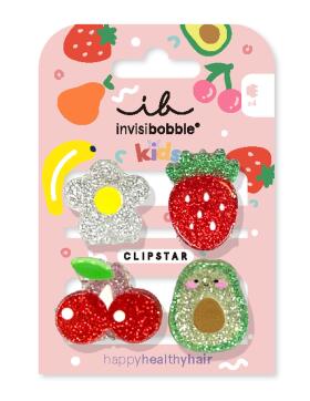 Invisibobble Clipstar Kids Frutti Fun 4 St&uuml;ck