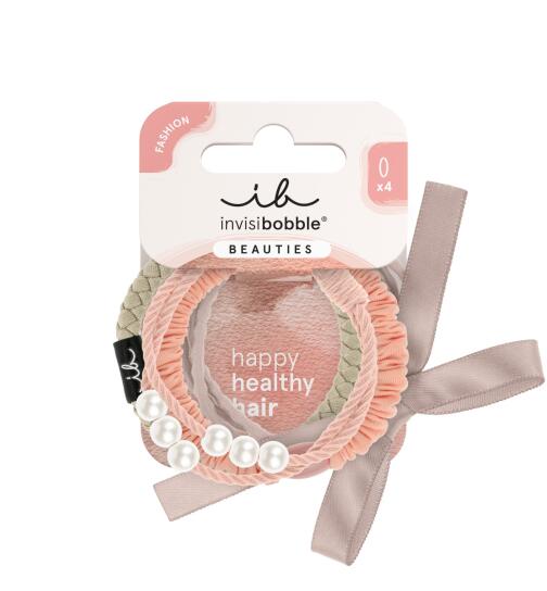 Invisibobble Beauties Powdery Pearl 4 St&uuml;ck