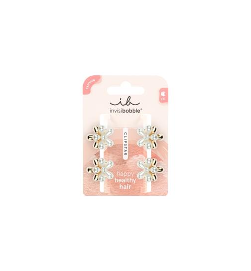 Invisibobble Clipstar Pearly Flower 4 St&uuml;ck