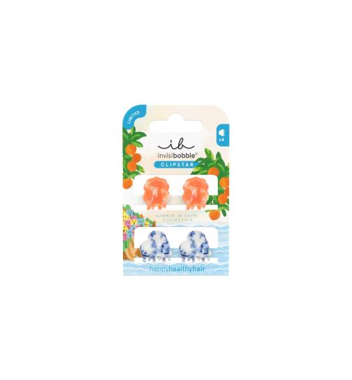 Invisibobble Clipstar Mediterranean Minis 4 St&uuml;ck