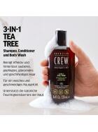 American Crew 3-in-1 Tea Tree Shampoo, Conditioner & Body Wash 100 ml