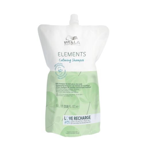 Wella Professionals Elements Calming Shampoo Nachf&uuml;llpack 1000 ml