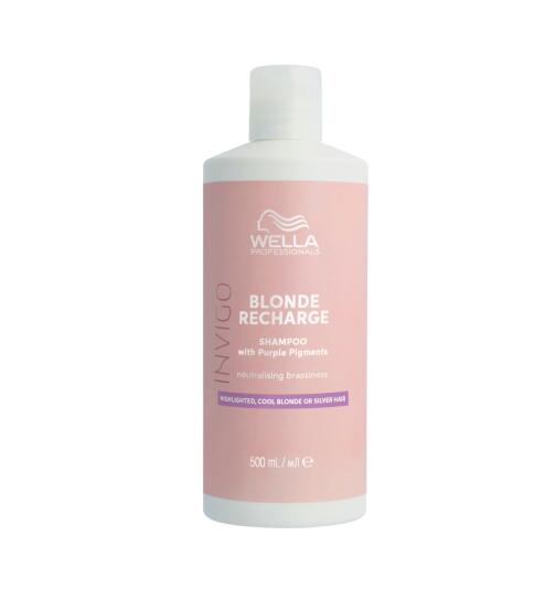 Wella Professionals Invigo Blonde Recharge Shampoo 500 ml