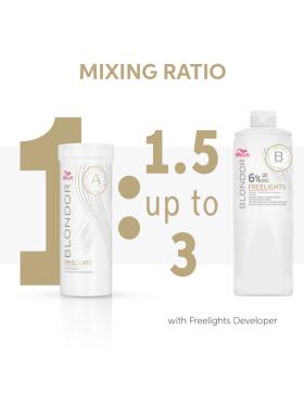 Wella Professional Blondor Freelights Oxidationsmittel 6% 1000 ml