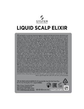 System Professional Lipid Code Balance Liquid Scalp Elixir 100 ml