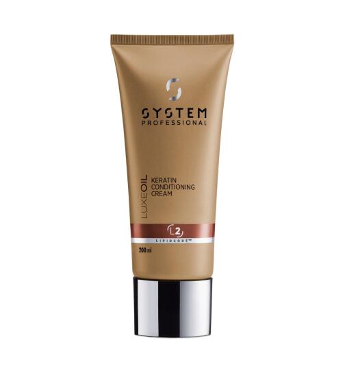 System Professional Lipid Code LuxeOil Keratin Protect Conditioning Cream 200 ml
