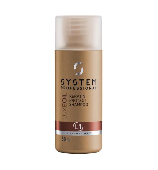 System Professional Lipid Code LuxeOil Keratin Protect Shampoo 50 ml