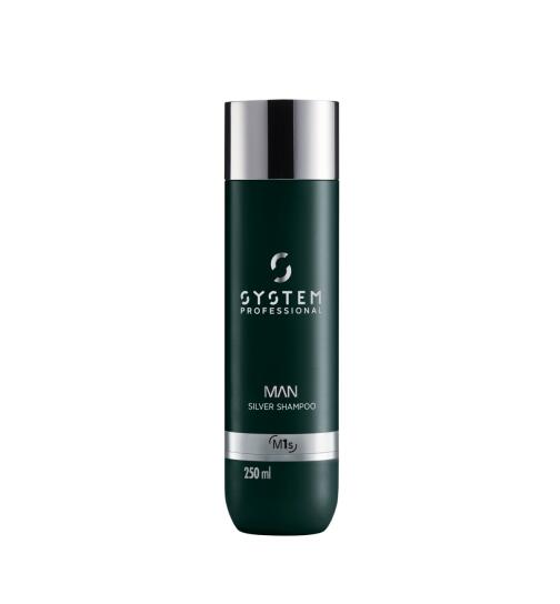 System Professional Lipid Code MAN Silver Shampoo 250 ml