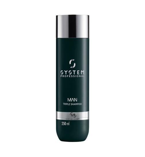 System Professional Lipid Code MAN Triple Shampoo 250 ml