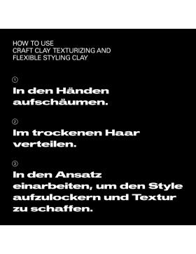 Sebastian Professional Craft Clay Texturising & Flexible Styling Clay 50 g