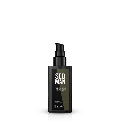 SEB MAN The Groom Pflege&ouml;l f&uuml;r Haare & Bart 30 ml