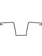 Efalock Piccolo Spiegelhalter schwarzmatt