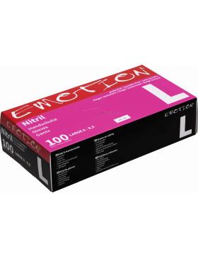 Efalock Nitril-Handschuhe puderfrei L pink 100 St&uuml;ck