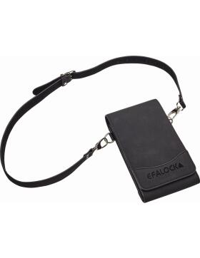 Efalock Scherentasche Premium mit Klappe schwarz