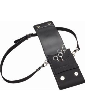 Efalock Scherentasche Premium mit Klappe schwarz